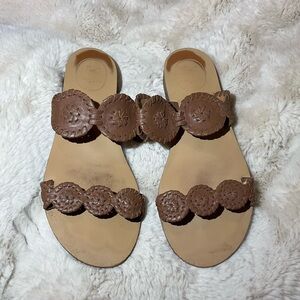 Jack Rogers Lauren in Cognac